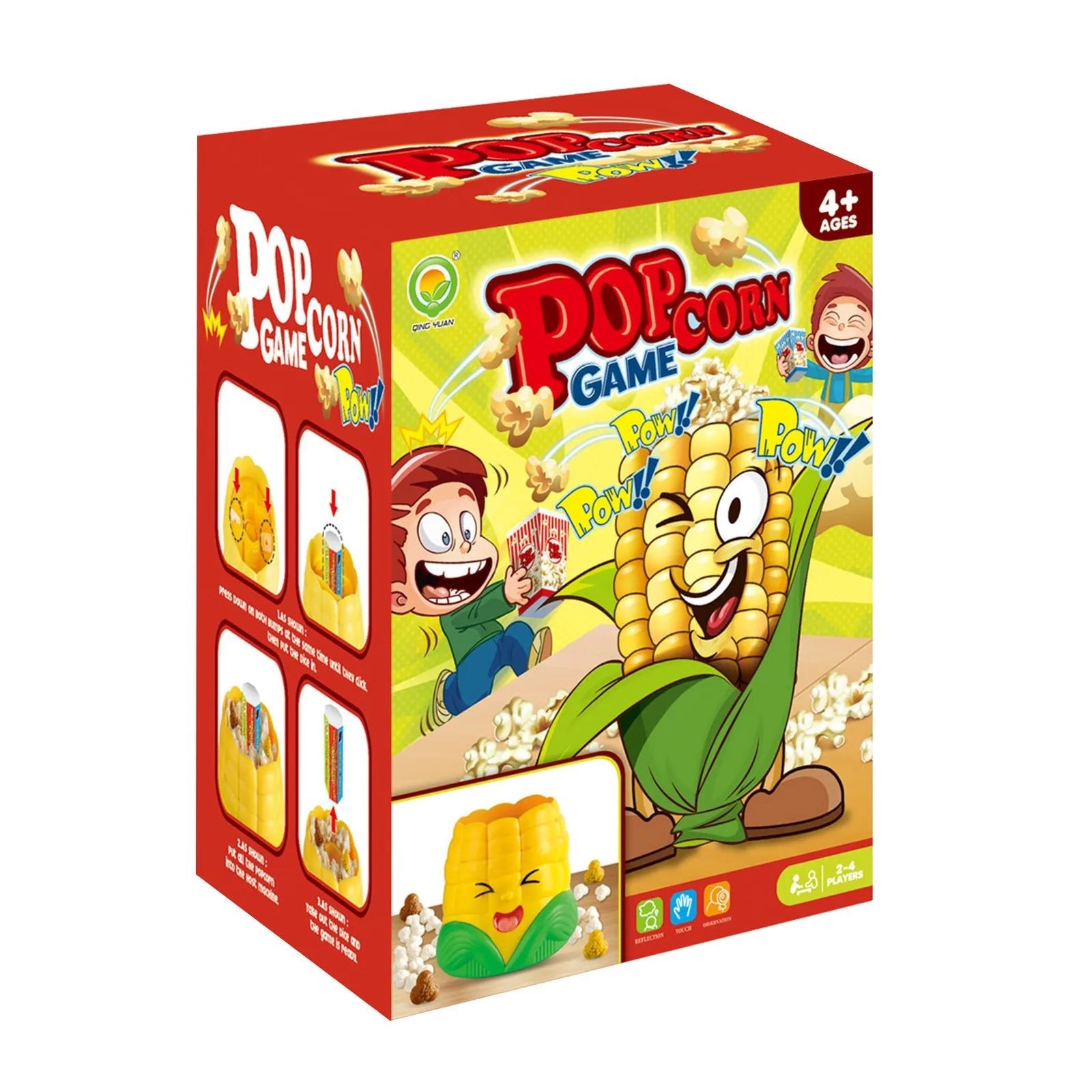 Jogo Pega Pipoca - Brinquedo Montessori #Product_type# - Desenvolvimento infantil