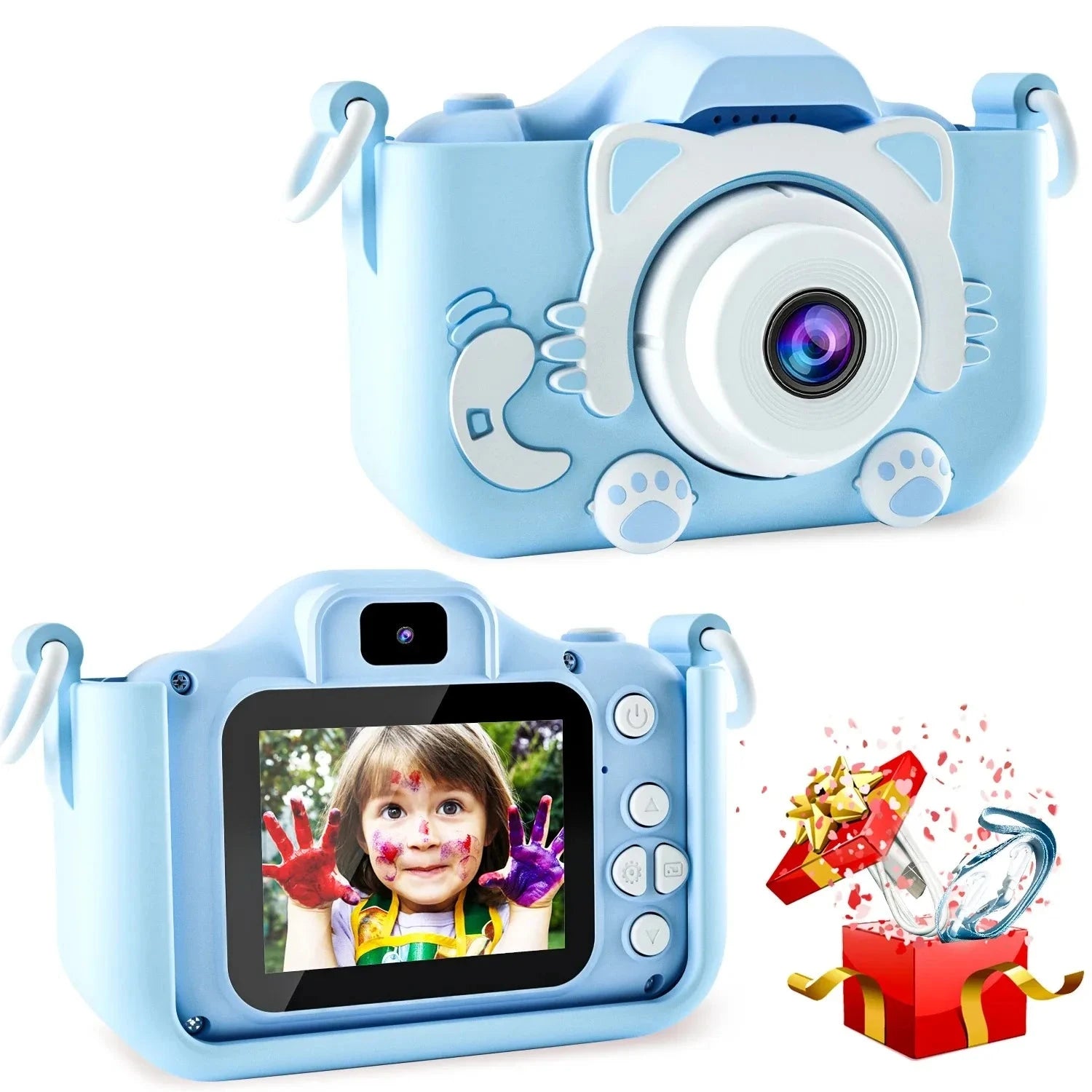 Câmera Digital Infantil 1080P - Brinquedo Montessori #Product_type# - Desenvolvimento infantil
