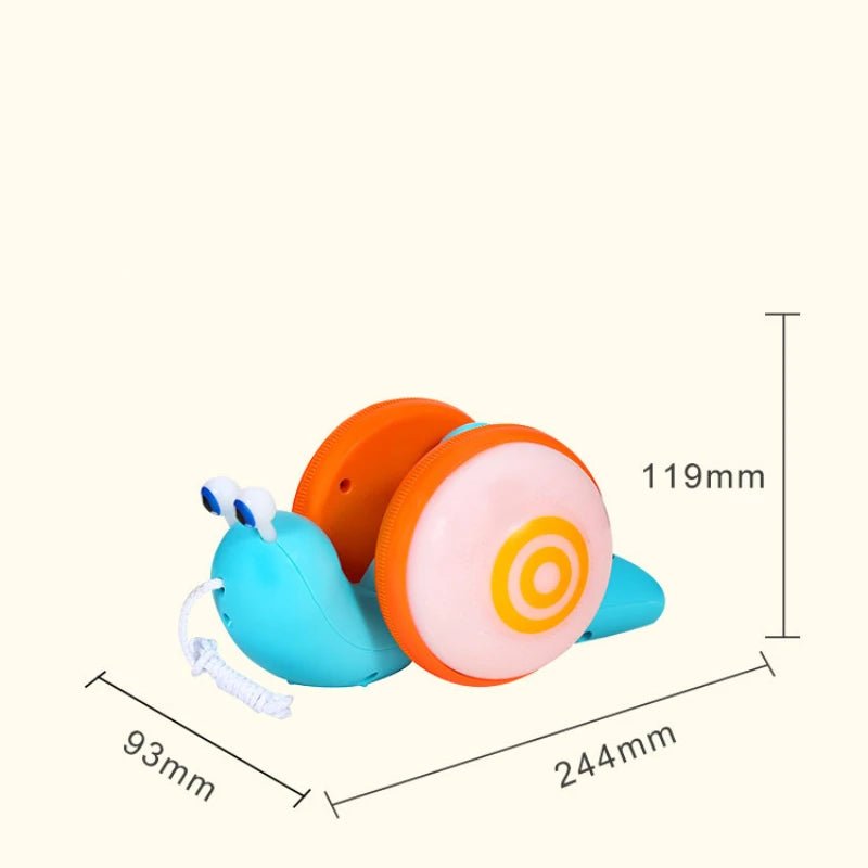 Caracol com Som e Luzes - Brinquedo Montessori #Product_type# - Desenvolvimento infantil