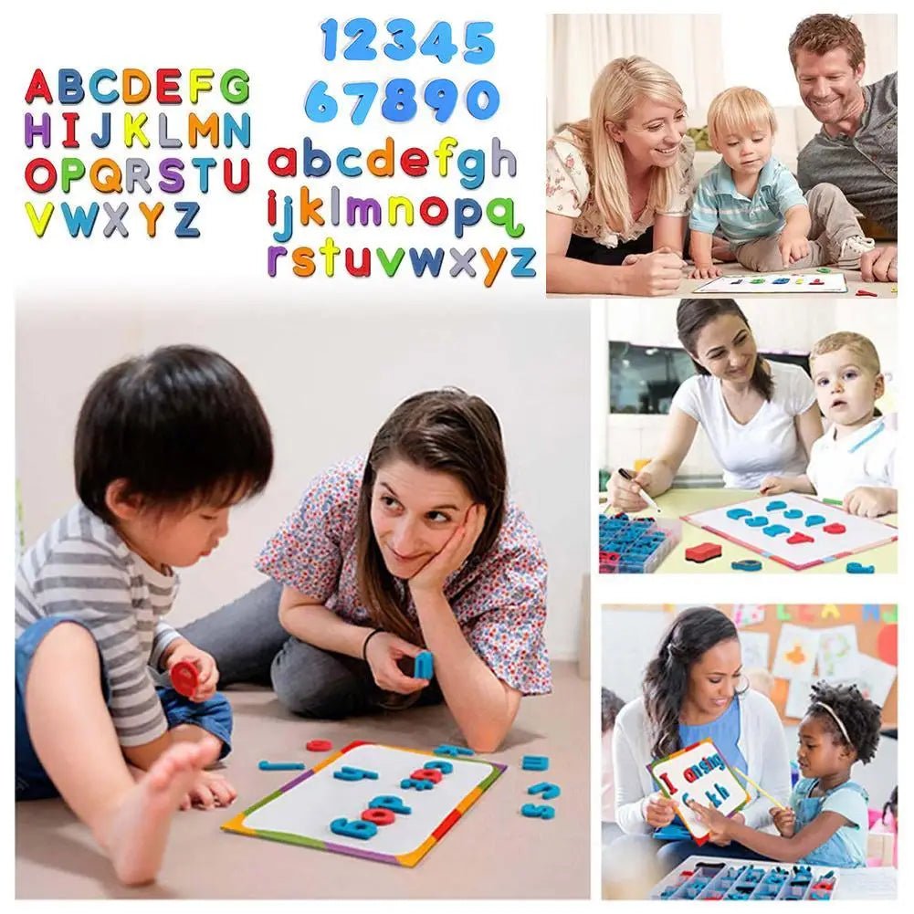 Letras Magnéticas - Brinquedo Montessori #Product_type# - Desenvolvimento infantil