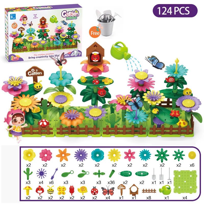 Brinquedo Construção Jardim - Brinquedo Montessori #Product_type# - Desenvolvimento infantil