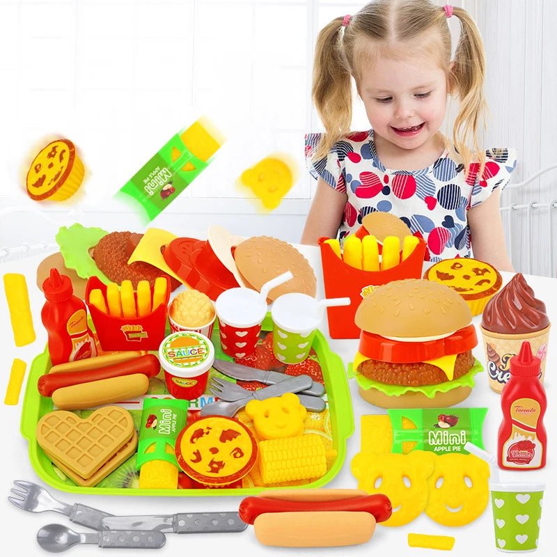 Brinquedo - Fast Food - Brinquedo Montessori #Product_type# - Desenvolvimento infantil