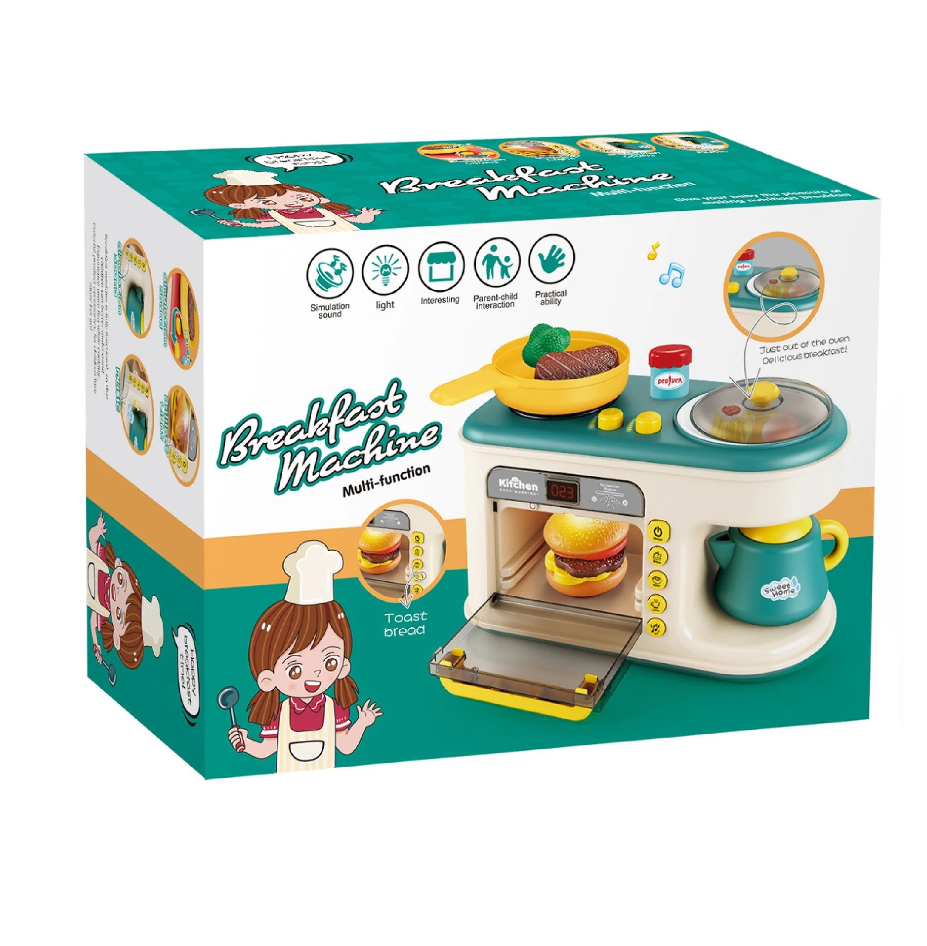 Cooktop com Forno Infantil - Brinquedo Montessori #Product_type# - Desenvolvimento infantil