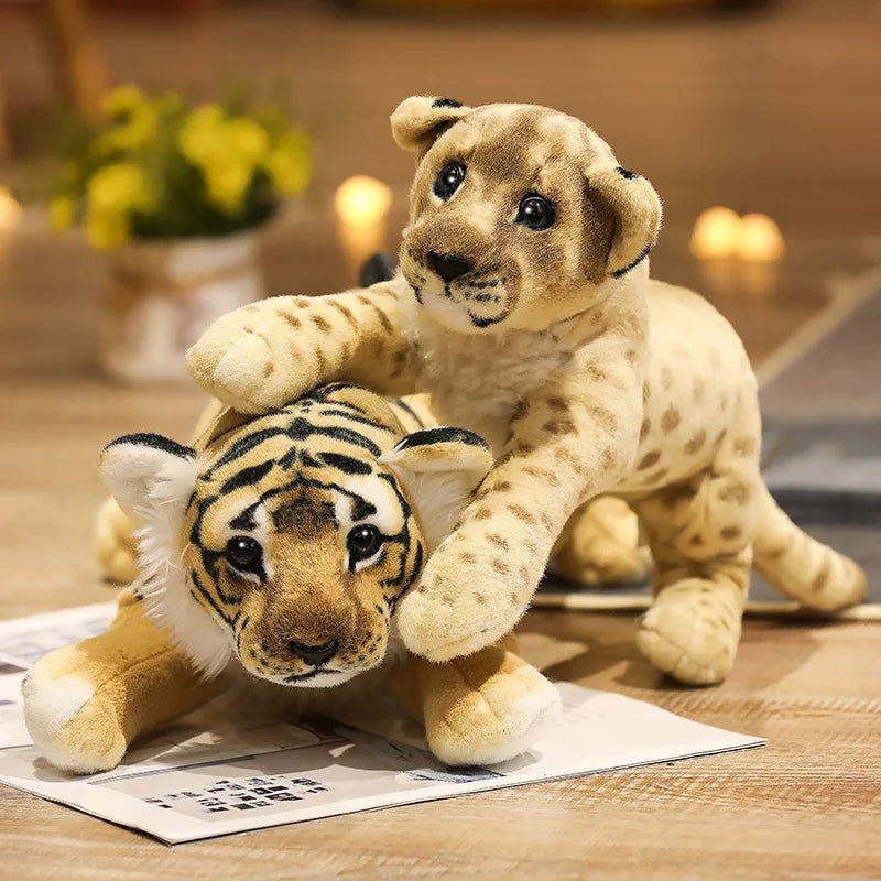 Pelúcia Filhote Animais Selvagens - Brinquedo Montessori #Product_type# - Desenvolvimento infantil