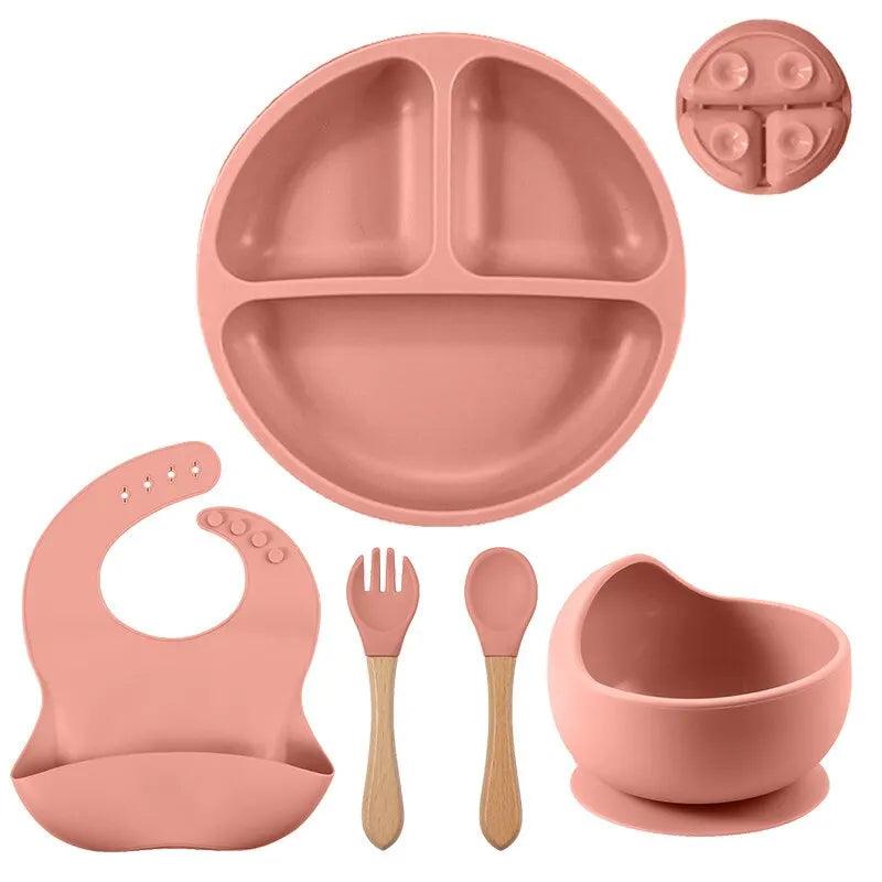 Kit Alimentação Infantil 5 peças - Frete Grátis - Brinquedo Montessori #Product_type# - Desenvolvimento infantil