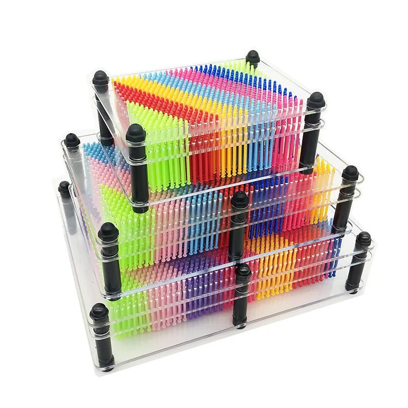 Brinquedo de Arte 3D Pinart - Brinquedo Montessori #Product_type# - Desenvolvimento infantil