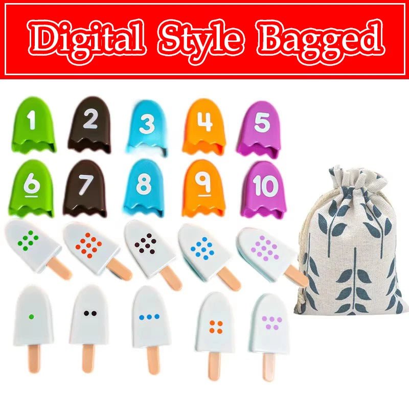 Brinquedo Montessori Picolé - Brinquedo Montessori #Product_type# - Desenvolvimento infantil