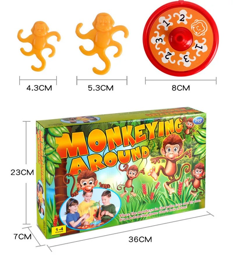 Jogo Divertido - Monkey Tree - Brinquedo Montessori #Product_type# - Desenvolvimento infantil