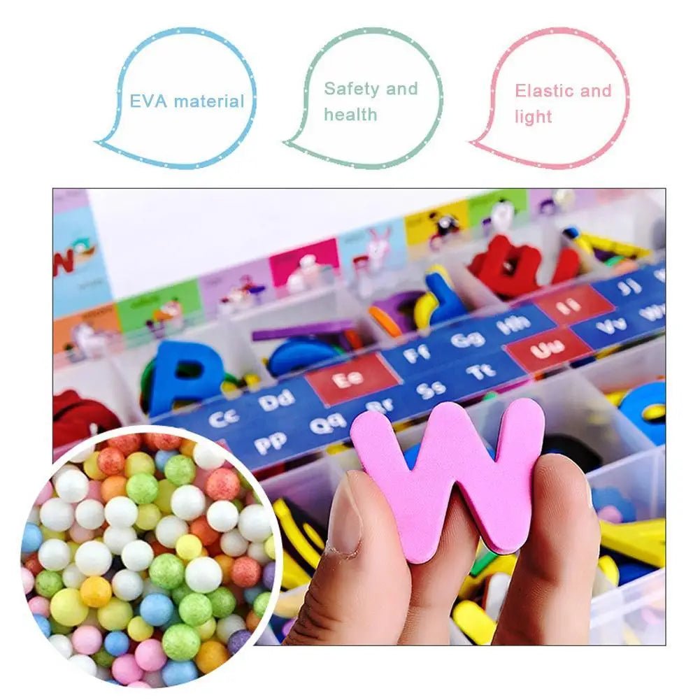 Letras Magnéticas - Brinquedo Montessori #Product_type# - Desenvolvimento infantil