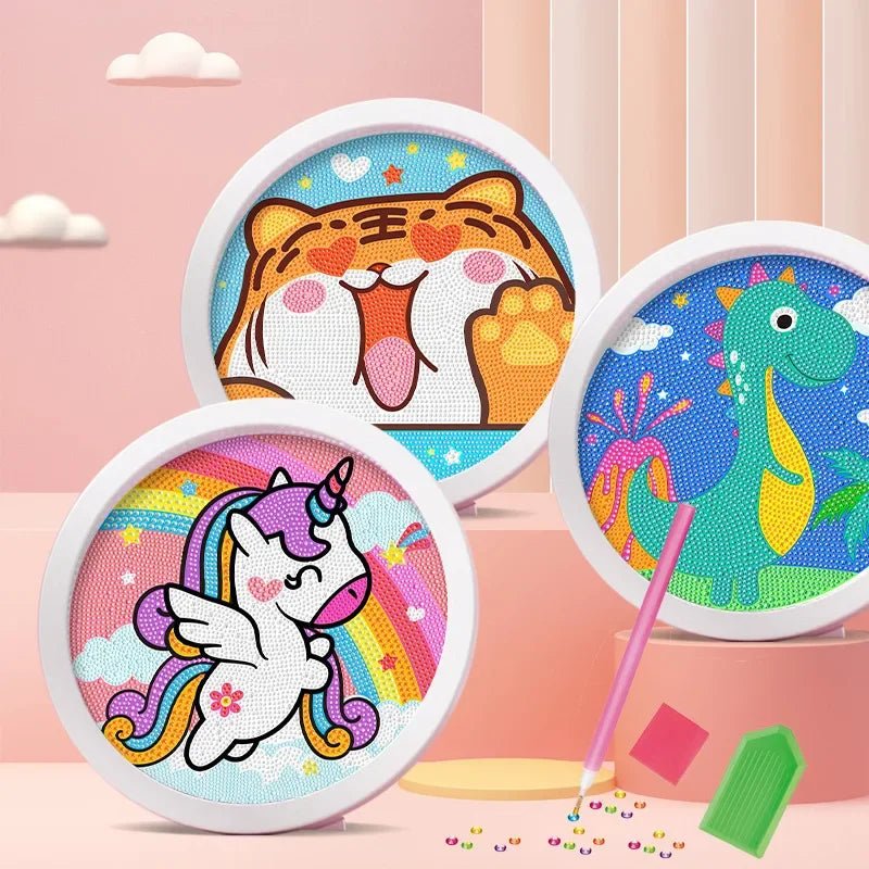 Quadro Pintura com Diamantes - Brinquedo Montessori #Product_type# - Desenvolvimento infantil