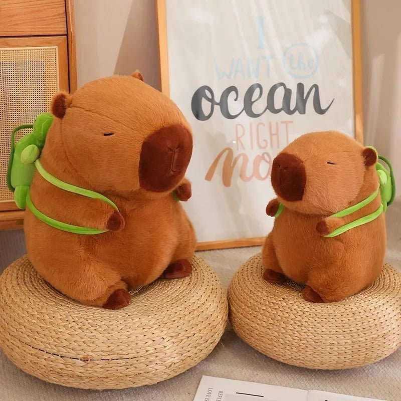 Pelúcia Capivara - Brinquedo Montessori #Product_type# - Desenvolvimento infantil