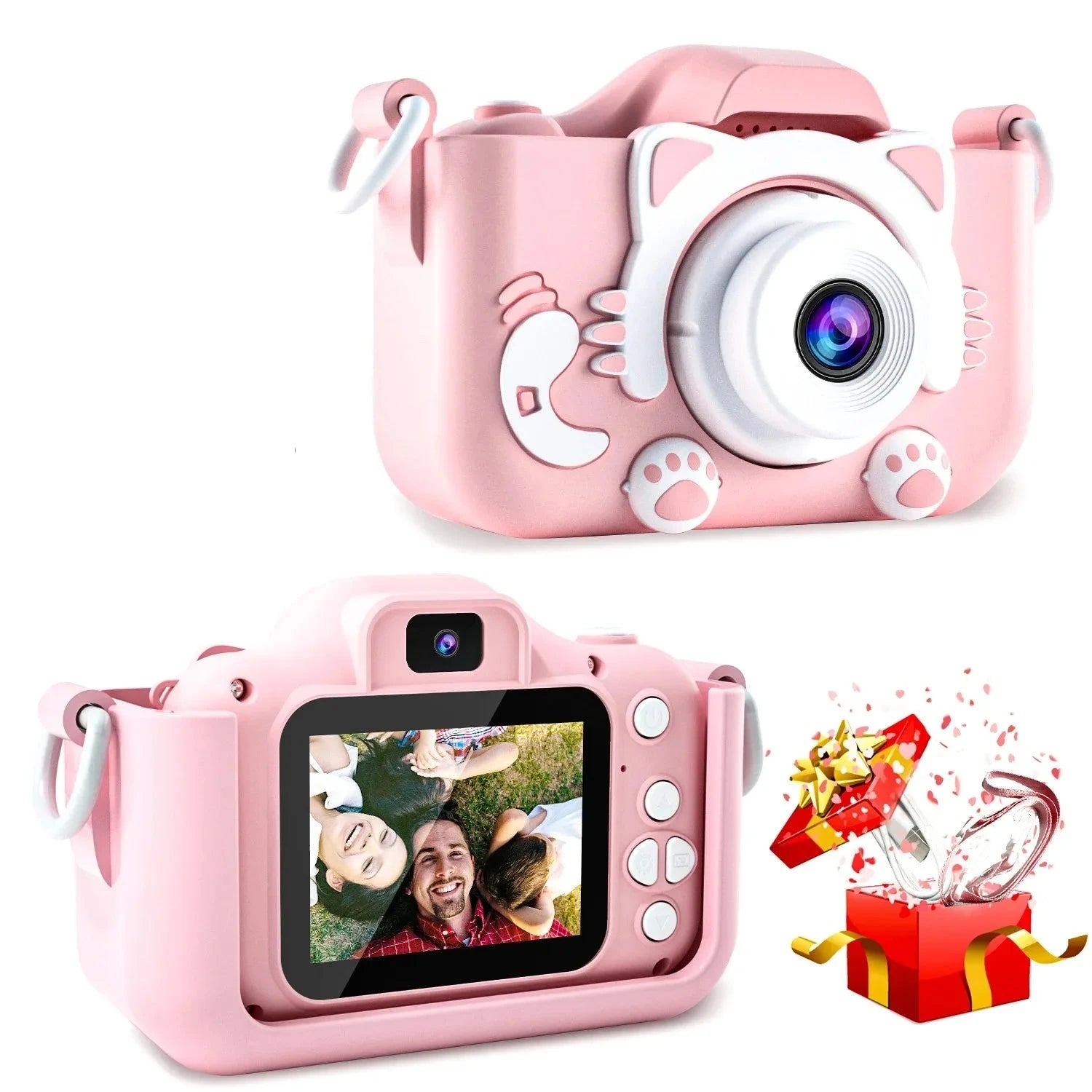 Câmera Digital Infantil 1080P - Brinquedo Montessori #Product_type# - Desenvolvimento infantil