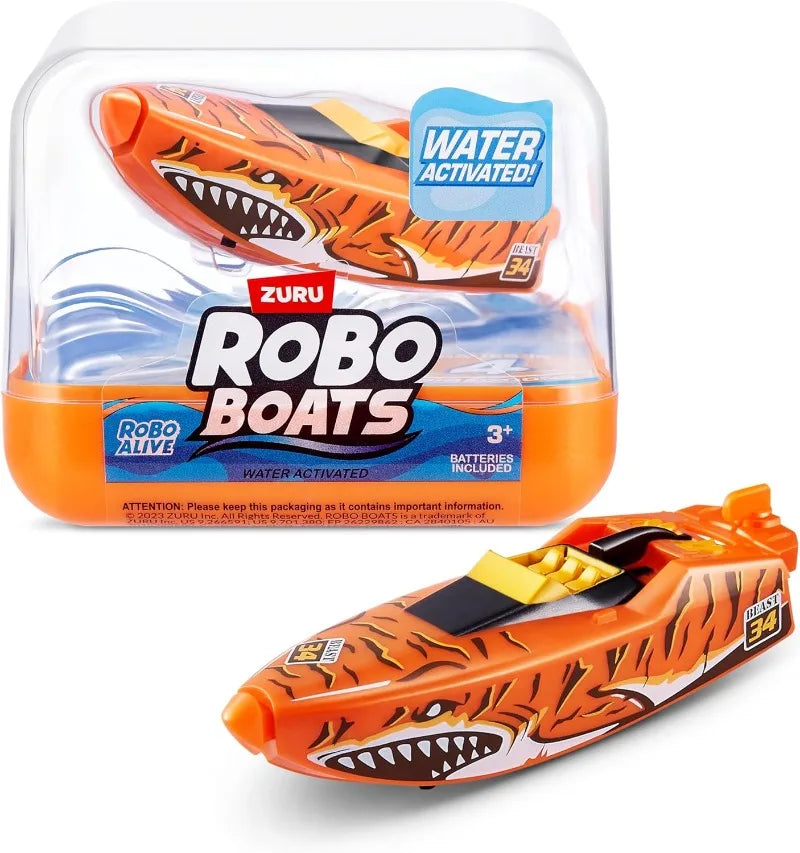 Barco Robô Ativa na Agua