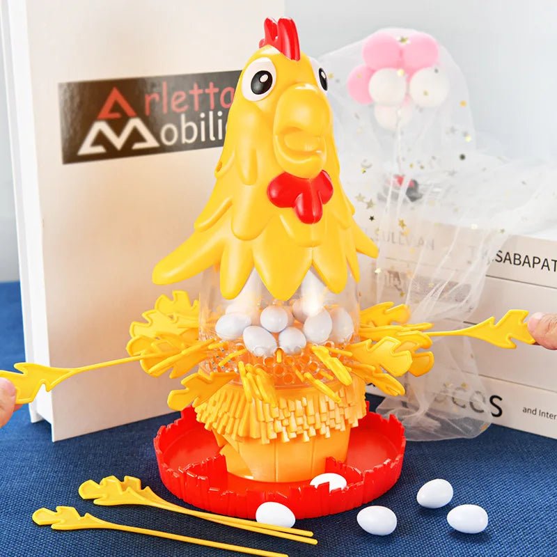 Jogo Galinhas e os Ovos - Brinquedo Montessori #Product_type# - Desenvolvimento infantil