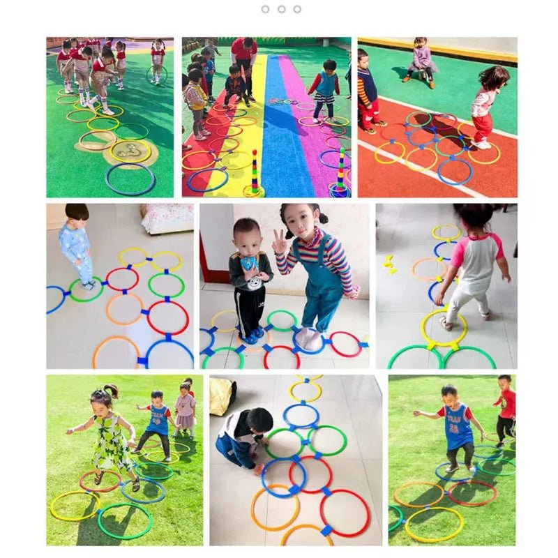 Aros Treinamento Físico Infantil - Brinquedo Montessori #Product_type# - Desenvolvimento infantil