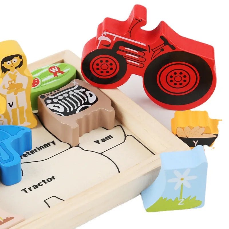 Quebra Cabeça Infantil 3D - Brinquedo Montessori #Product_type# - Desenvolvimento infantil