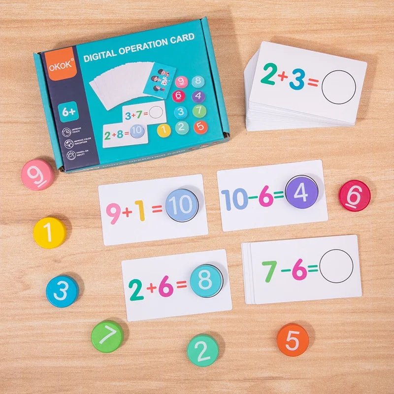 Brinquedos de Matemática Montessori - Brinquedo Montessori #Product_type# - Desenvolvimento infantil