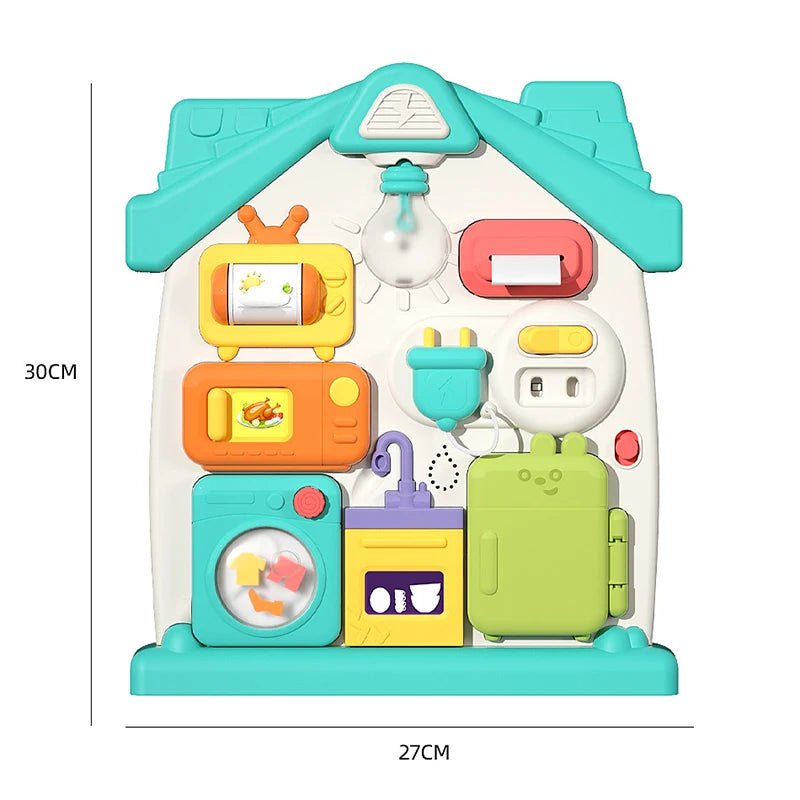 Brinquedo Painel Sensorial - Brinquedo Montessori #Product_type# - Desenvolvimento infantil