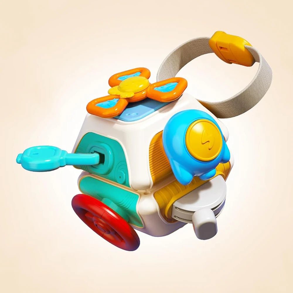 Cubo de Atividades Baby Busy - Brinquedo Montessori #Product_type# - Desenvolvimento infantil