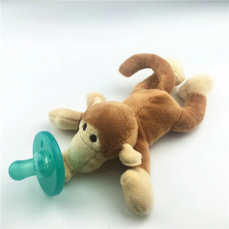 Chupeta com Pelúcia - Brinquedo Montessori #Product_type# - Desenvolvimento infantil