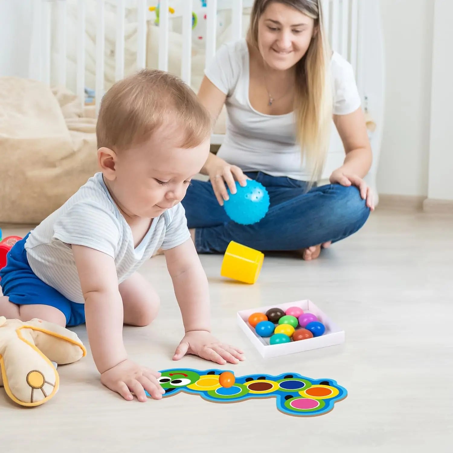 Jogo de Pinça - Brinquedo Montessori #Product_type# - Desenvolvimento infantil