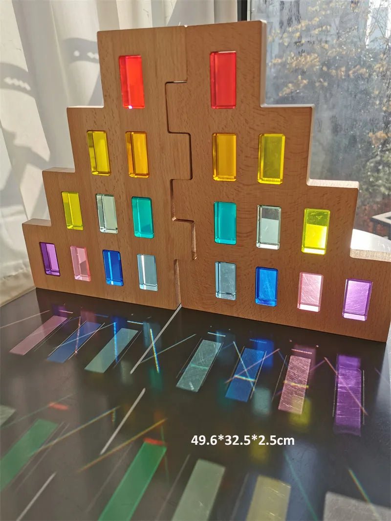 Casa de Madeira Montessori - Brinquedo Montessori #Product_type# - Desenvolvimento infantil