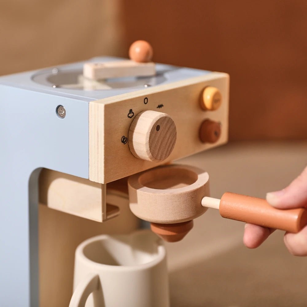 Brinquedo Cafeteira Expresso e Acessórios - Brinquedo Montessori #Product_type# - Desenvolvimento infantil