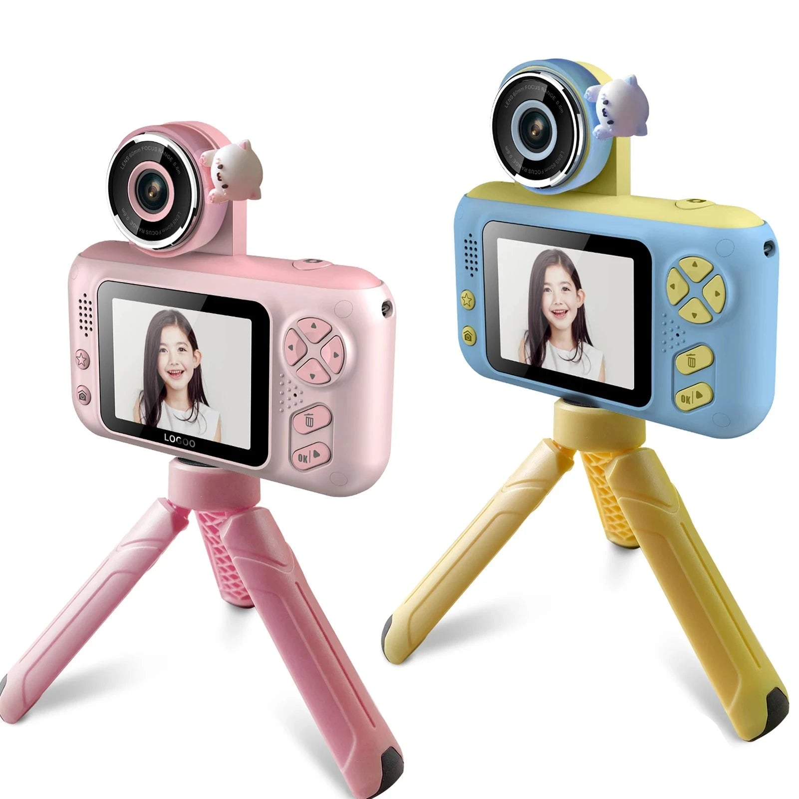 Câmera Digital Infantil Tripé - Brinquedo Montessori #Product_type# - Desenvolvimento infantil