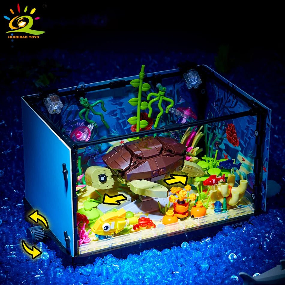 Blocos de Construção Aquarium - Brinquedo Montessori #Product_type# - Desenvolvimento infantil