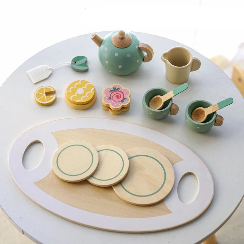 Kit de Chá da Tarde Montessori - Brinquedo Montessori #Product_type# - Desenvolvimento infantil