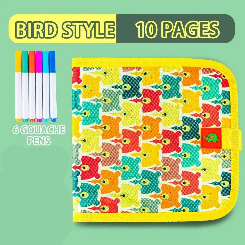 Livro de Desenho Apagável Infantil