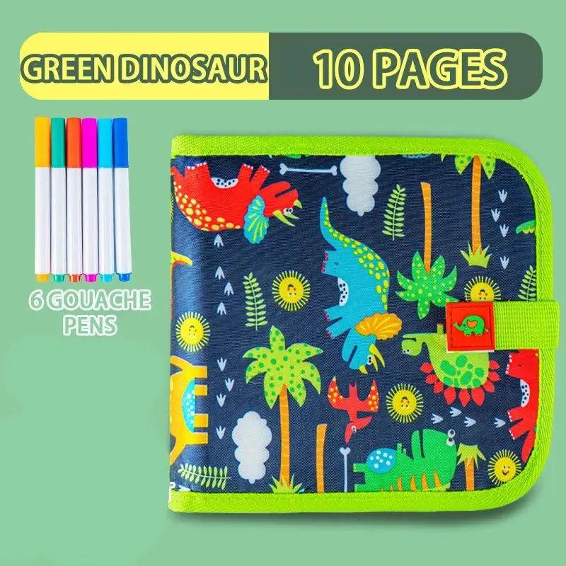 Livro de Desenho Apagável Infantil