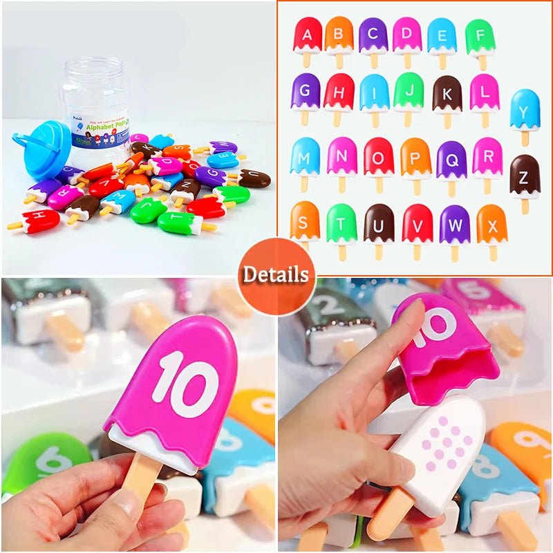 Brinquedo Montessori Picolé - Brinquedo Montessori #Product_type# - Desenvolvimento infantil