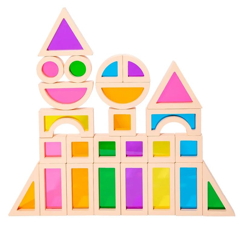 Blocos em Madeira - Brinquedo Montessori #Product_type# - Desenvolvimento infantil