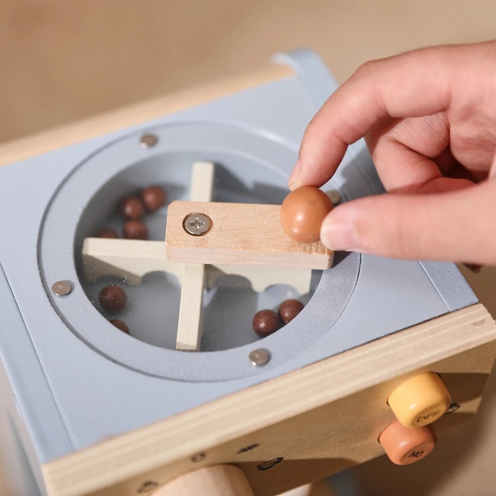 Brinquedo Cafeteira Expresso e Acessórios - Brinquedo Montessori #Product_type# - Desenvolvimento infantil