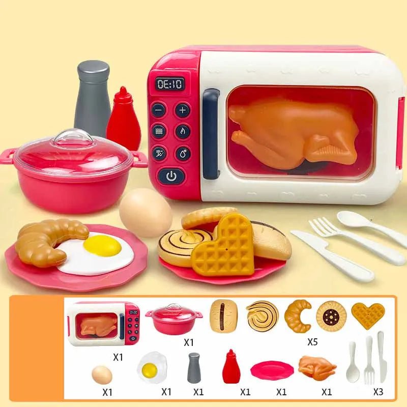 Micro - ondas Infantil - Brinquedo Montessori #Product_type# - Desenvolvimento infantil