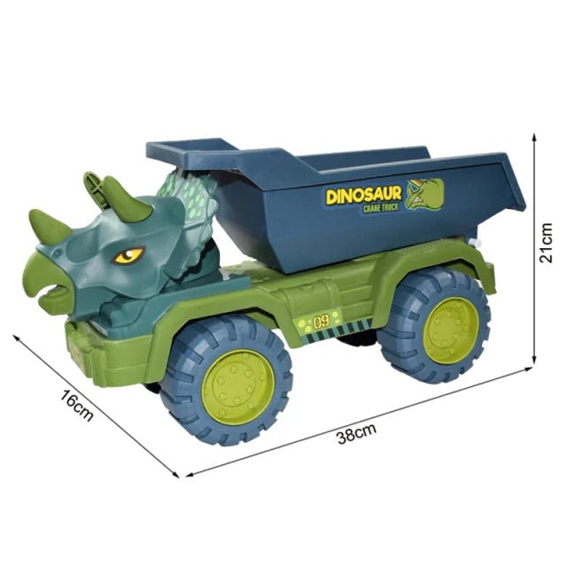Caminhões Dinossauro Rex - Brinquedo Montessori #Product_type# - Desenvolvimento infantil