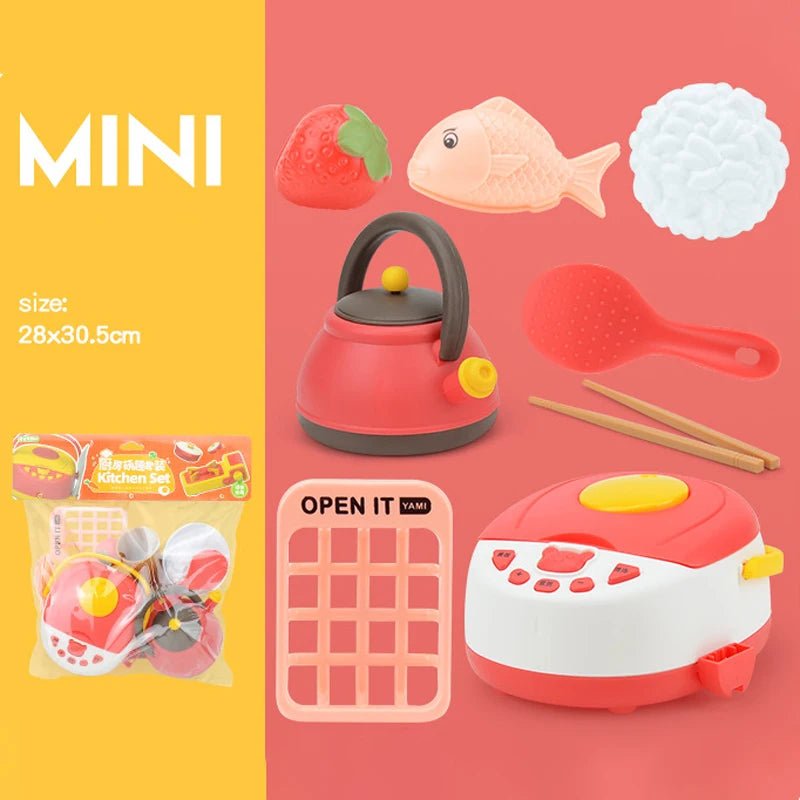 Brinquedo Mini Panela de Arroz - Brinquedo Montessori #Product_type# - Desenvolvimento infantil