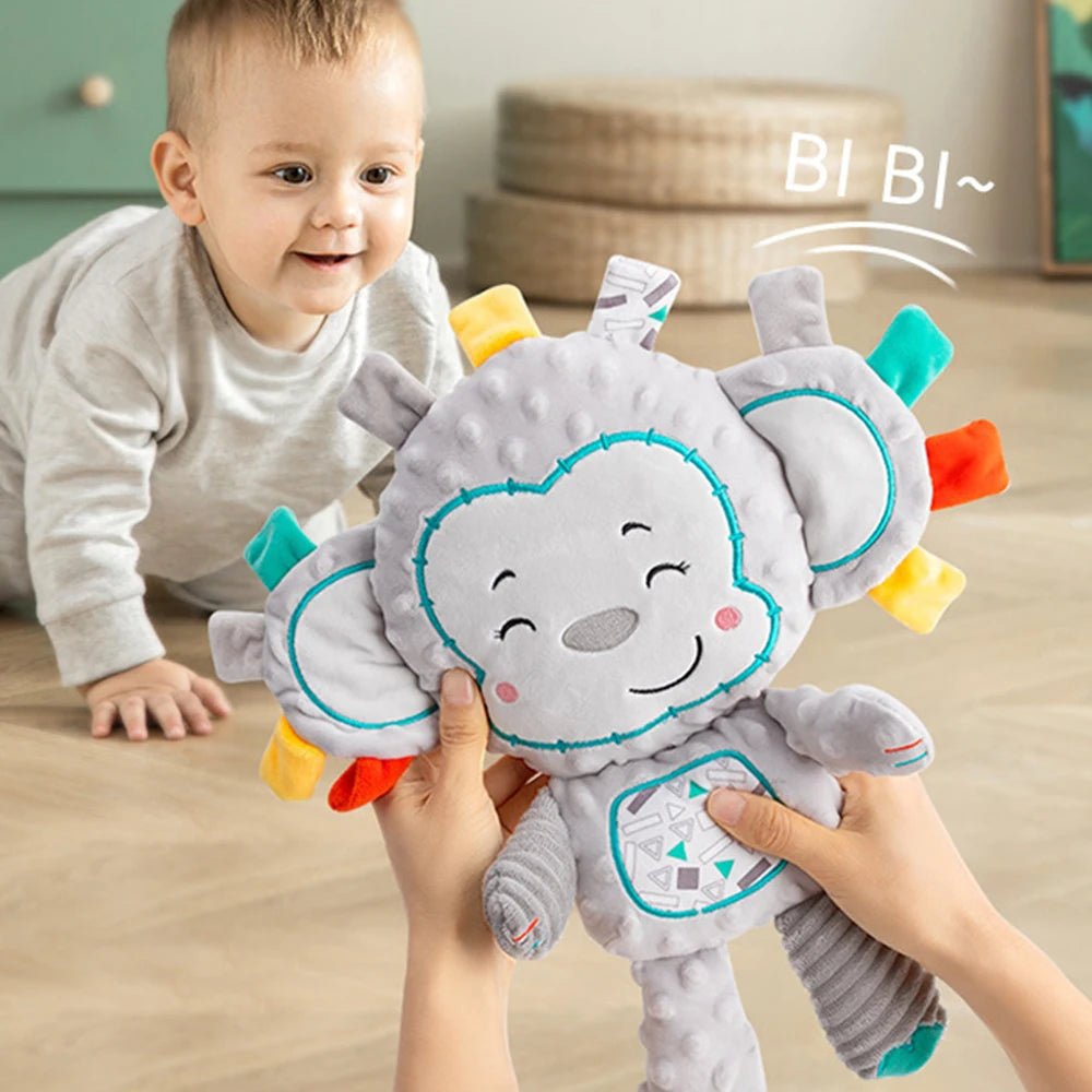 Pelúcia para bebês - Lovey - Brinquedo Montessori #Product_type# - Desenvolvimento infantil