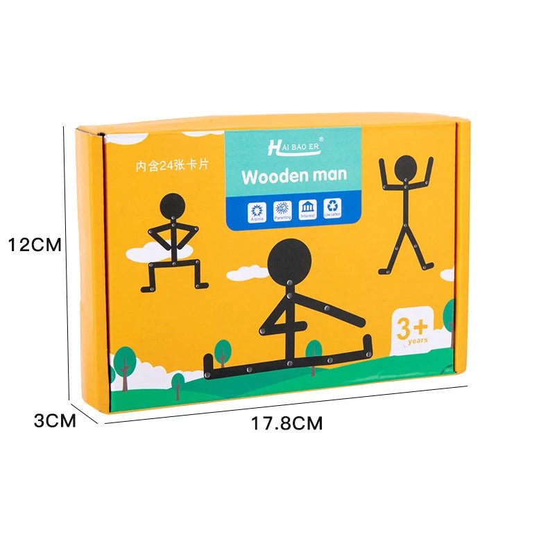 Brinquedo Quebra Cabeça Atleta - Brinquedo Montessori #Product_type# - Desenvolvimento infantil
