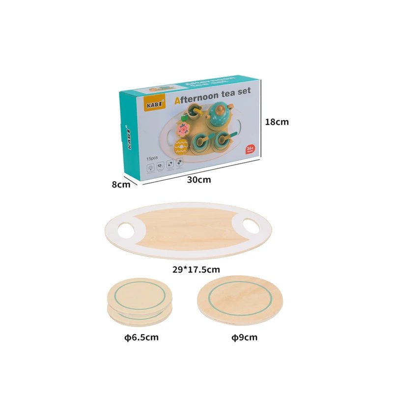 Kit de Chá da Tarde Montessori - Brinquedo Montessori #Product_type# - Desenvolvimento infantil
