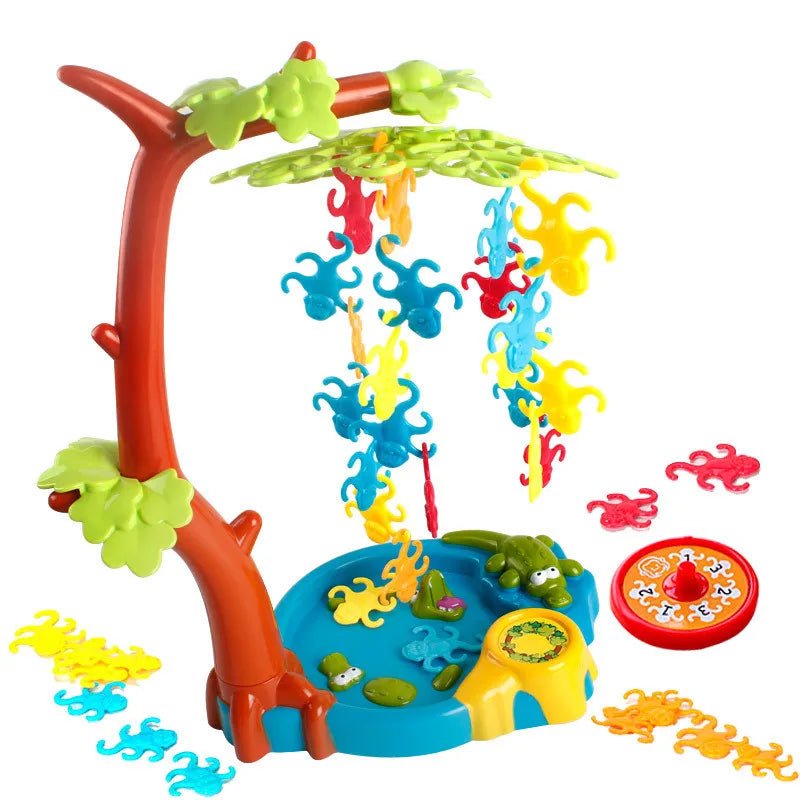 Jogo Divertido - Monkey Tree - Brinquedo Montessori #Product_type# - Desenvolvimento infantil