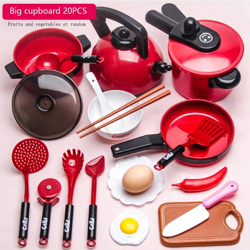 Frutas, Vegetais e Acessórios Cozinha Infantil - Brinquedo Montessori #Product_type# - Desenvolvimento infantil