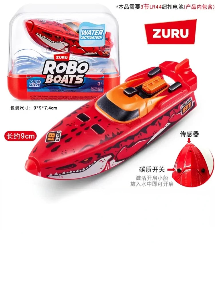 Barco Robô Ativa na Agua