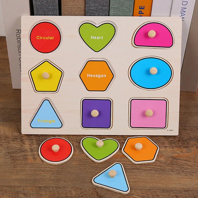 Quebra Cabeça Infantil - Brinquedo Montessori #Product_type# - Desenvolvimento infantil