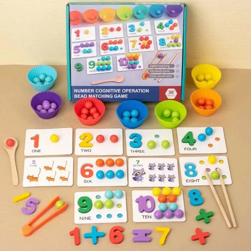 Brinquedo Matemático Montessori - Brinquedo Montessori #Product_type# - Desenvolvimento infantil