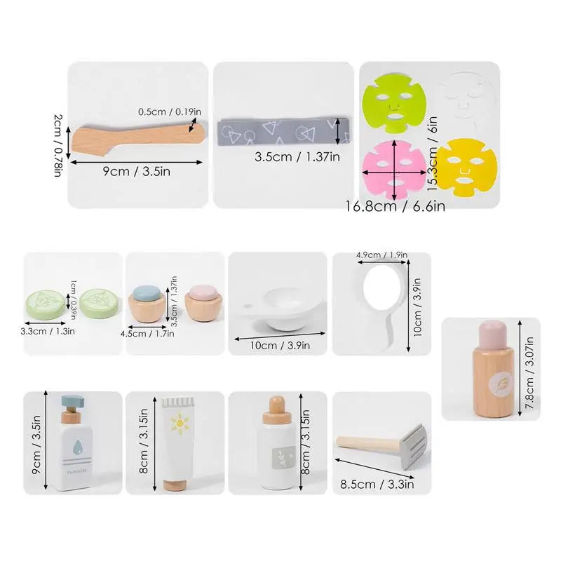 Kit de Autocuidado em Madeira