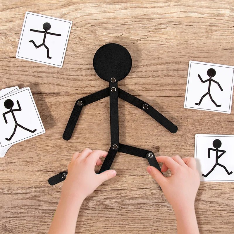 Brinquedo Quebra Cabeça Atleta - Brinquedo Montessori #Product_type# - Desenvolvimento infantil
