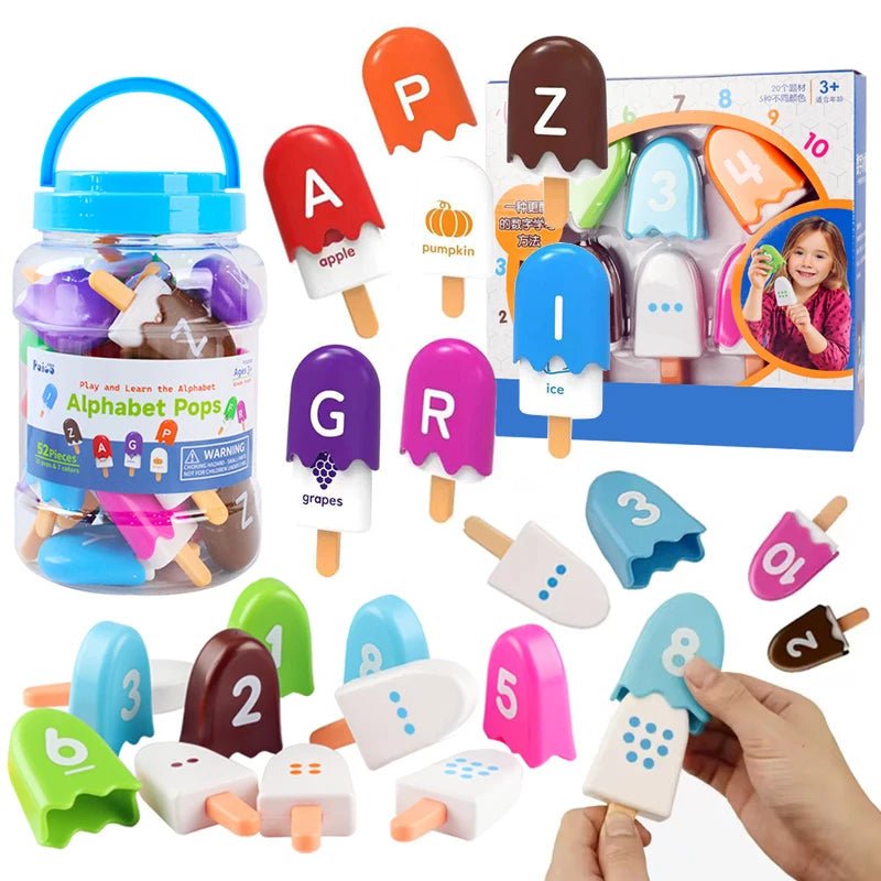 Brinquedo Montessori Picolé - Brinquedo Montessori #Product_type# - Desenvolvimento infantil