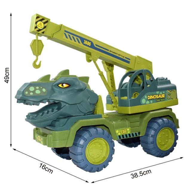 Caminhões Dinossauro Rex - Brinquedo Montessori #Product_type# - Desenvolvimento infantil